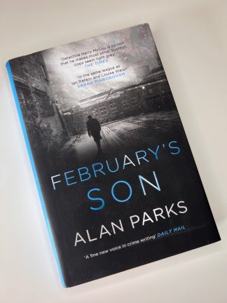 Affordable secondhand February's Son by Alan Parks, hardback, very good condition, photo-verified, StrangeBooks UK