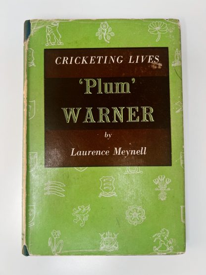 Affordable secondhand Cricketing Lives: Plum Warner by Laurence Meynell, hardback, good condition, photo-verified, StrangeBooks UK