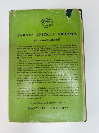 Affordable secondhand Cricketing Lives: Plum Warner by Laurence Meynell, hardback, good condition, photo-verified, StrangeBooks UK