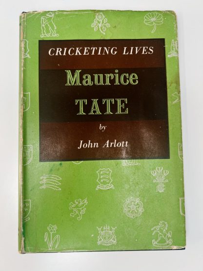 Affordable secondhand Cricketing Lives: Maurice Tate by John Arlott, hardback, good condition, photo-verified, StrangeBooks UK