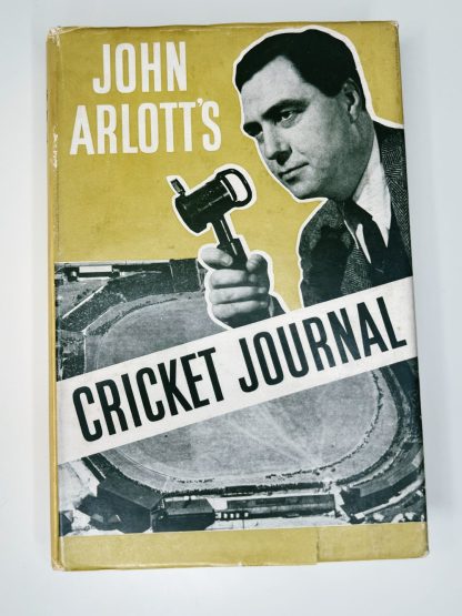 Affordable secondhand Cricket Journal by John Arlott, hardback, very good condition, photo-verified, StrangeBooks UK