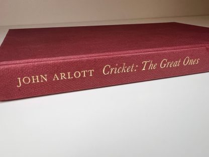 Affordable secondhand Cricket: The Great Ones by John Arlott, hardback, very good condition, photo-verified, StrangeBooks UK