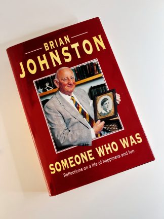 Affordable secondhand Someone Who Was by Brian Johnston, hardback, very good condition, photo-verified, StrangeBooks UK