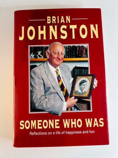 Affordable secondhand Someone Who Was by Brian Johnston, hardback, very good condition, photo-verified, StrangeBooks UK