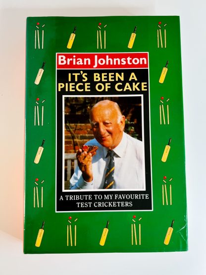 Affordable secondhand It's Been a Piece of Cake by Brian Johnston, hardback, very good condition, photo-verified, StrangeBooks UK