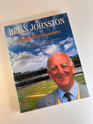 Affordable secondhand Forty-Five Summers by Brian Johnston, hardback, very good condition, photo-verified, StrangeBooks UK