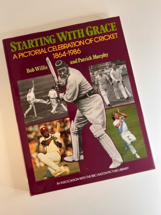 Affordable secondhand Starting with Grace by Bob Willis and Patrick Murphy, hardback, very good condition, photo-verified, StrangeBooks UK