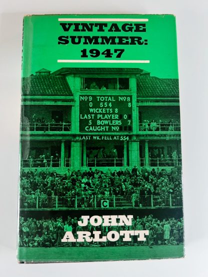 Affordable secondhand Vintage Summer: 1947 by John Arlott, hardback, very good condition, photo-verified, StrangeBooks UK