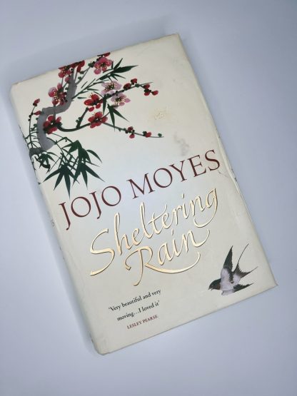 Affordable secondhand Sheltering Rain by Jojo Moyes, hardback, good condition, photo-verified, StrangeBooks UK