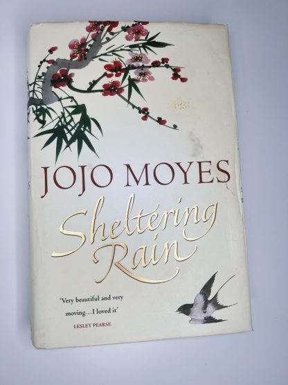 Affordable secondhand Sheltering Rain by Jojo Moyes, hardback, good condition, photo-verified, StrangeBooks UK