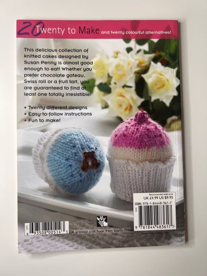 Affordable secondhand 20 to make Knitted Cakes by Susan Penny, paperback, very good condition, photo-verified, StrangeBooks UK