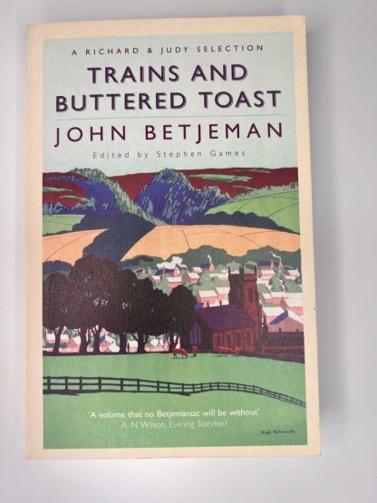 Affordable secondhand Trains and Buttered Toast by John Betjeman, paperback, very good condition, photo-verified, StrangeBooks UK