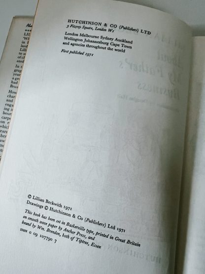 Affordable secondhand About My Father’s Business by Lillian Beckwith, hardback, very good condition, photo-verified, StrangeBooks UK