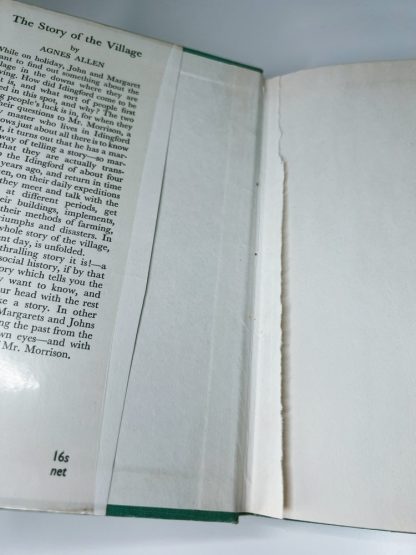 Affordable secondhand The Story of the Village by Agnes Allen, hardback, very good condition, photo-verified, StrangeBooks UK