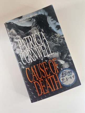 An image of the book Cause of Death by Patricia Cornwell