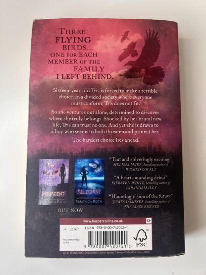 An image of the book Divergent by Veronica Roth