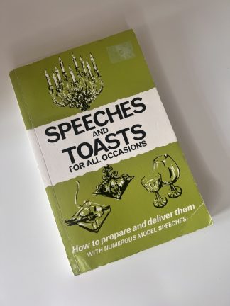 An image of the book Speeches and Toasts For All Occasions
