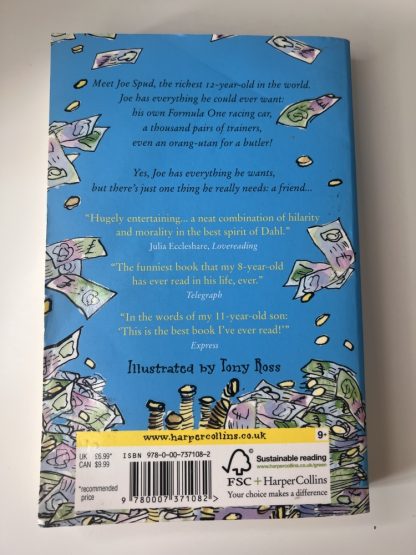An image of the book Billionaire Boy by David Walliams