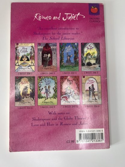 An image of the book Romeo and Juliet by William Shakespeare