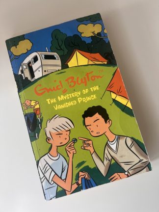 An image of the book The Mystery of the Vanished Prince by Enid Blyton