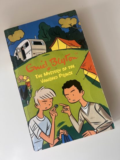 An image of the book The Mystery of the Vanished Prince by Enid Blyton