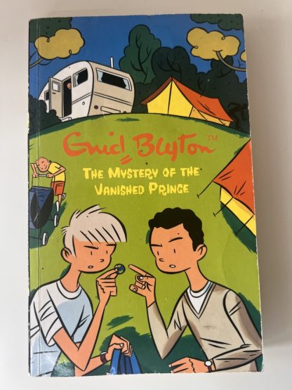 An image of the book The Mystery of the Vanished Prince by Enid Blyton