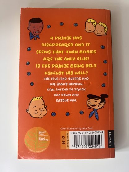 An image of the book The Mystery of the Vanished Prince by Enid Blyton