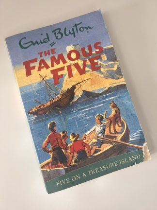 An image of the book The Famous Five: Five on a Treasure Island by Enid Blyton