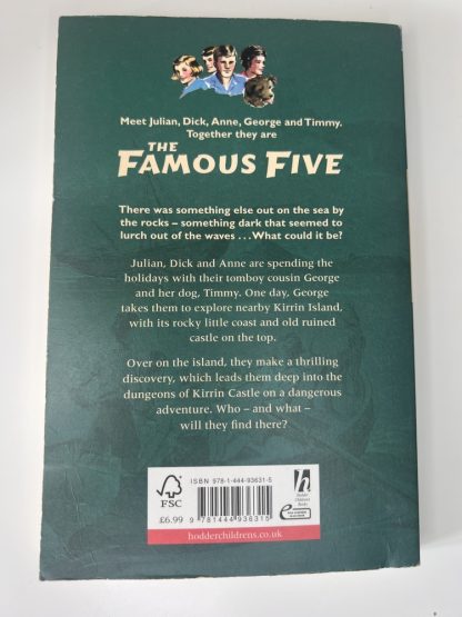An image of the book The Famous Five: Five on a Treasure Island by Enid Blyton