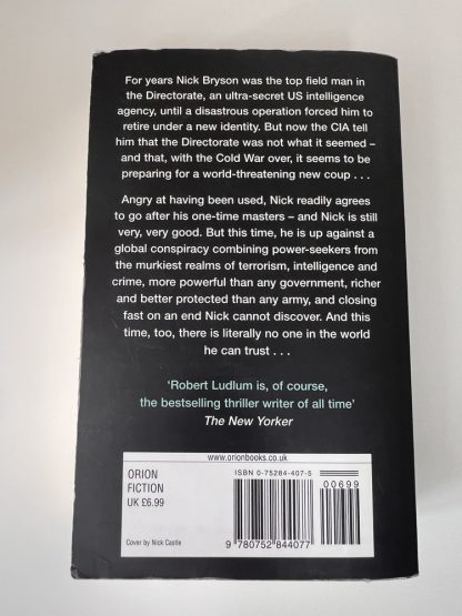 An image of the book The Prometheus Deception by Robert Ludlum