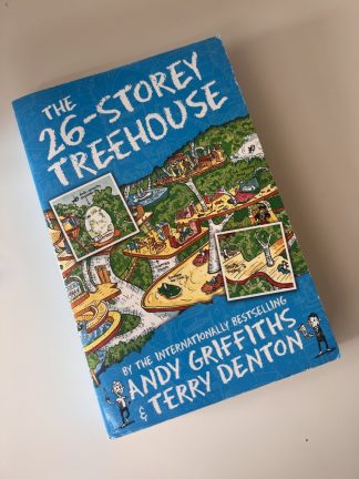 An image of the book The 26 Storey Treehouse by Andy Griffiths and Terry Denton