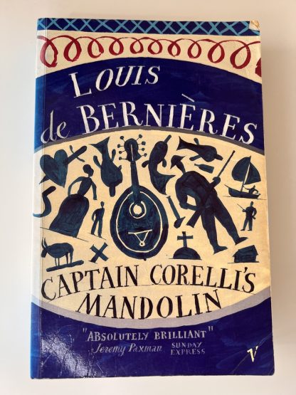 An image of the book Captain Corelli's Mandolin by Louis de Bernières