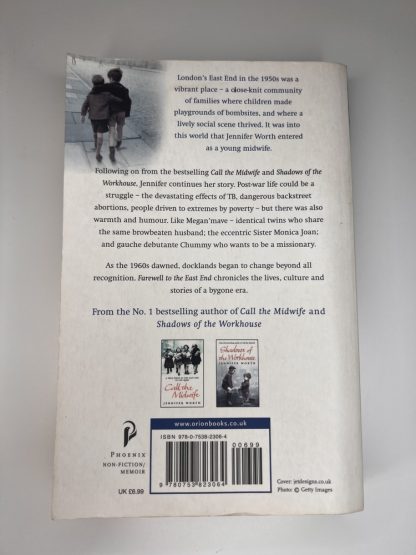 An image of the book Farewell to the East End by Jennifer Worth