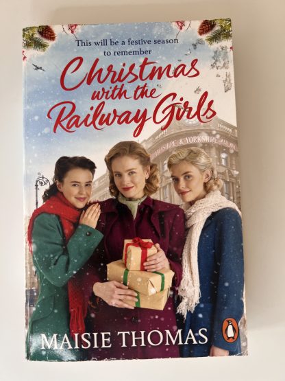 An image of the book Christmas with the Railway Girls by Maisie Thomas