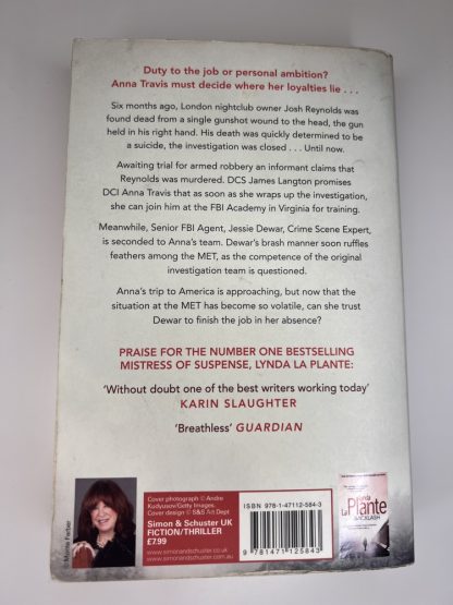 An image of the book Wrongful Death by Lynda laPlante