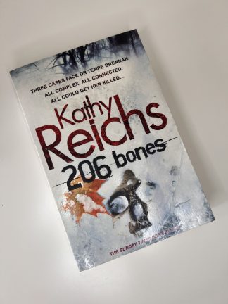 An image of the book 206 Bones by Kathy Reichs