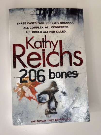 An image of the book 206 Bones by Kathy Reichs