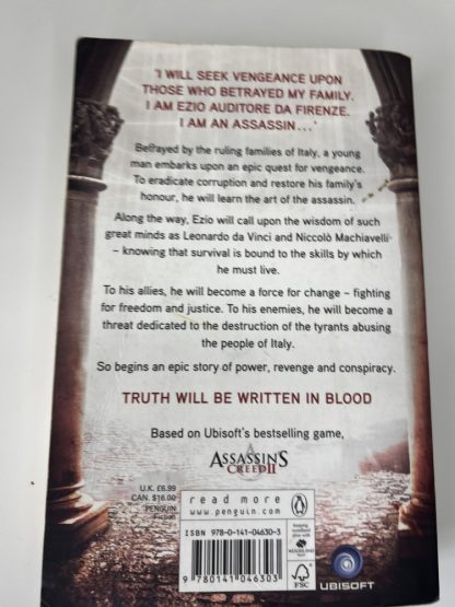 An image of the book Assassins Creed: Renaissance by Oliver Bowden