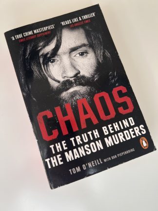 An image of the book Chaos: The Truth behind the Manson Murders by Tom O'Neill