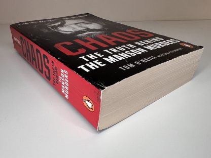 An image of the book Chaos: The Truth behind the Manson Murders by Tom O'Neill