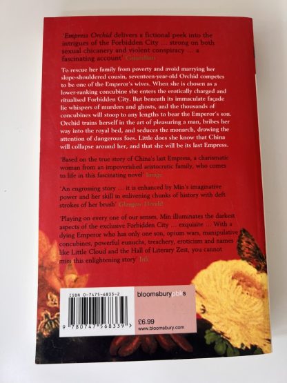 An image of the book Empress Orchid by Anchee Min