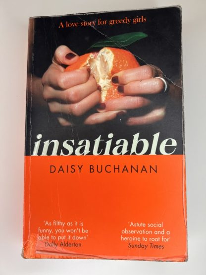 An image of the book Insatiable by Daisy Buchanan