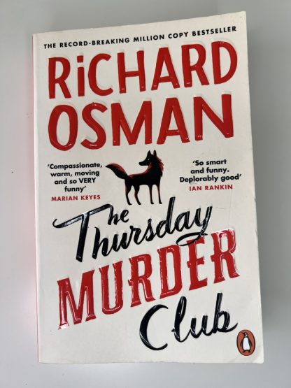 An image of the book The Thursday Murder Club by Richard Osman