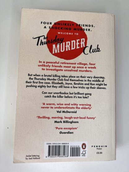An image of the book The Thursday Murder Club by Richard Osman