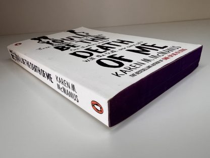 An image of the book You'll be the Death of Me by Karen M McManus
