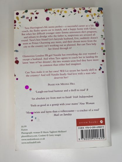 An image of the book All Because of You by Melissa Hill