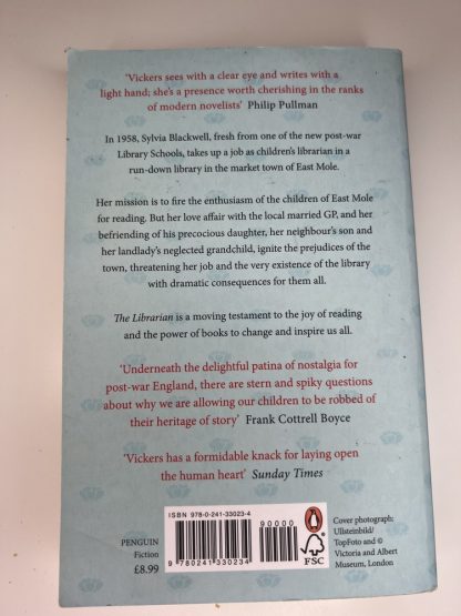 An image of the book The Librarian by Salley Vickers