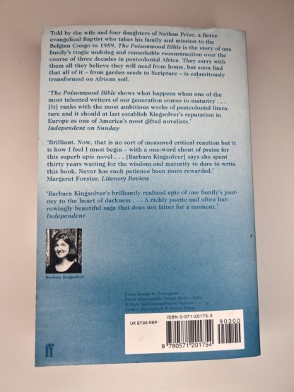 An image of the book The Poisonwood Bible by Barbara Kingsolver