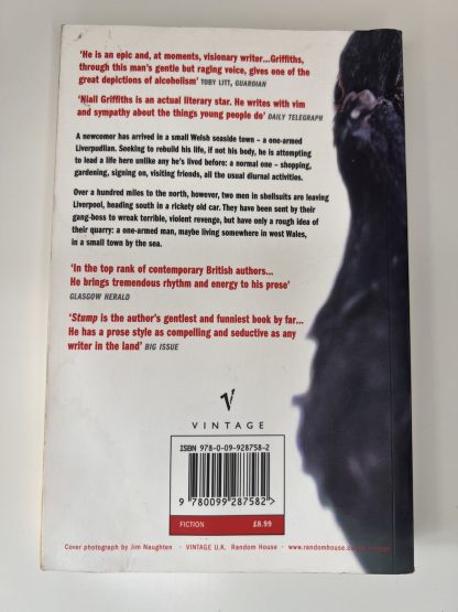 An image of the book Stump by Niall Griffiths