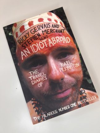 An image of the book An Idiot Abroad by Ricky Gervais and Stephen Merchant